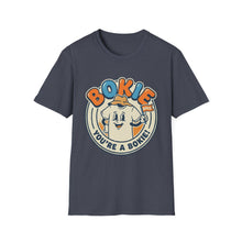 Load image into Gallery viewer, Bokie Retro Cartoon T-Shirt — "You're a Bokie!" Vintage Mascot Tee
