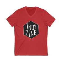 Load image into Gallery viewer, IndyZine Unisex V-Neck Tee – Stylish Graphic Tee for Indies of all kinds