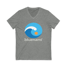 Load image into Gallery viewer, Donate $100 and get a Bluenami Icon V-Neck Tee as a thank you gift!