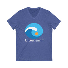 Load image into Gallery viewer, Donate $100 and get a Bluenami Icon V-Neck Tee as a thank you gift!