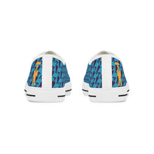 Load image into Gallery viewer, Secret Agency Icon Men's Low Top Sneakers in Blue