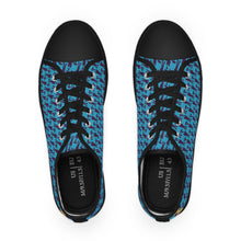 Load image into Gallery viewer, Secret Agency Icon Men's Low Top Sneakers in Blue