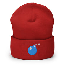 Load image into Gallery viewer, Idnote Bomb Icon Cuffed Beanie