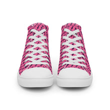 Load image into Gallery viewer, Women’s high top canvas shoes