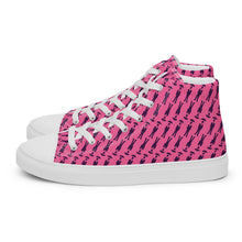 Load image into Gallery viewer, Women’s high top canvas shoes