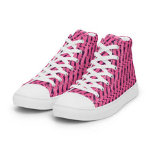 Load image into Gallery viewer, Women’s high top canvas shoes