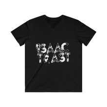 Load image into Gallery viewer, Isaac Toast Logo Men's Fitted V-Neck Short Sleeve Tee