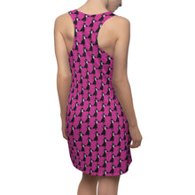 Load image into Gallery viewer, Pink and Black I Dieci Plague Doctor Motif  Racerback Dress
