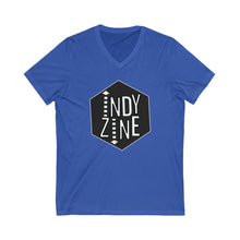 Load image into Gallery viewer, IndyZine Unisex V-Neck Tee – Stylish Graphic Tee for Indies of all kinds
