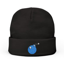 Load image into Gallery viewer, Idnote Bomb Icon Embroidered Beanie
