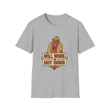 Load image into Gallery viewer, "Will Work for Hot Dogs" Retro Graphic Tee
