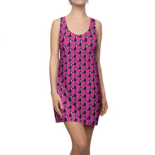 Load image into Gallery viewer, Pink and Black I Dieci Plague Doctor Motif  Racerback Dress

