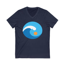 Load image into Gallery viewer, Donate $100 and get a Bluenami Icon  V-Neck Tee as a thank you gift!
