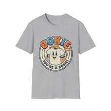 Load image into Gallery viewer, Bokie Retro Cartoon T-Shirt — "You're a Bokie!" Vintage Mascot Tee
