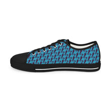 Load image into Gallery viewer, Secret Agency Icon Men's Low Top Sneakers in Blue
