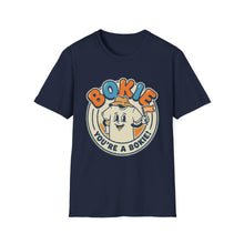 Load image into Gallery viewer, Bokie Retro Cartoon T-Shirt — "You're a Bokie!" Vintage Mascot Tee
