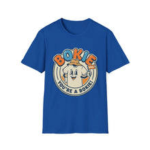 Load image into Gallery viewer, Bokie Retro Cartoon T-Shirt — "You're a Bokie!" Vintage Mascot Tee

