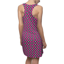 Load image into Gallery viewer, Pink and Black I Dieci Lion Motif Racerback Dress
