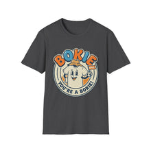 Load image into Gallery viewer, Bokie Retro Cartoon T-Shirt — "You're a Bokie!" Vintage Mascot Tee
