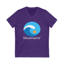 Load image into Gallery viewer, Donate $100 and get a Bluenami Icon  V-Neck Tee as a thank you gift!
