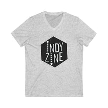 Load image into Gallery viewer, IndyZine Unisex V-Neck Tee – Stylish Graphic Tee for Indies of all kinds
