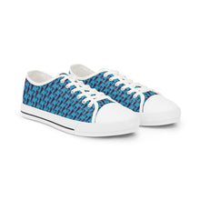 Load image into Gallery viewer, Secret Agency Icon Men's Low Top Sneakers in Blue
