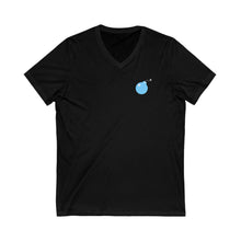 Load image into Gallery viewer, Idnote Bomb Icon Unisex Jersey Short Sleeve V-Neck Tee in various colors
