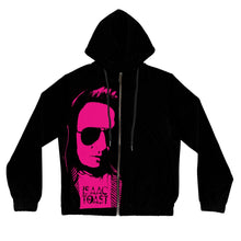 Load image into Gallery viewer, The Isaac Toast Women’s Cut Full-Zip Hoodie
