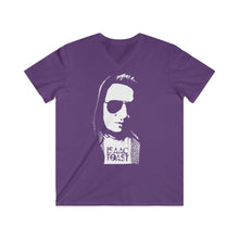 Load image into Gallery viewer, Isaac Toast Men's Fitted V-Neck Short Sleeve Tee
