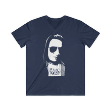 Load image into Gallery viewer, Isaac Toast Men's Fitted V-Neck Short Sleeve Tee
